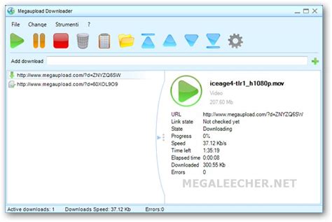 megaupload download software.